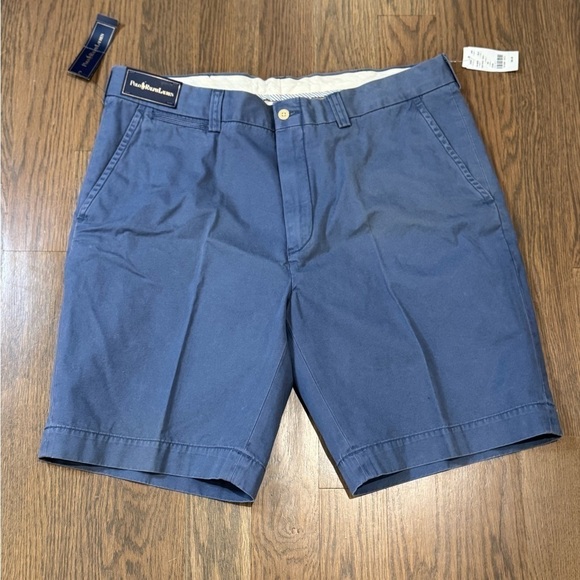 Polo Ralph Lauren Shorts Mens 38 Blue 9" Chino Preppy Pony Twill academia y2k - Picture 5 of 8